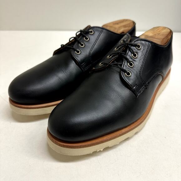 NWOT Rancourt & Co. Dirigo Blucher Derby Black Chromexcel Made in USA Men's 9